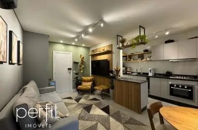 Apartamento porteira fechada de 1 suíte + 2 dormitórios e 2 vagas de garagem no bairro anita garibaldi - joinville, sc