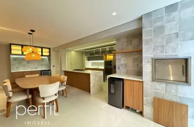 Giardino mobiliado à venda no anita garibaldi com 3 suítes, jacuzzi e vaga dupla - joinville, sc