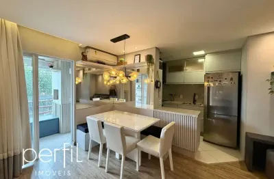 Apartamento à venda em joinville-sc, no bairro atiradores: 2 quartos, 1 suíte, 2 salas, 2 banheiros, 1 vaga de garagem, 78,94m².