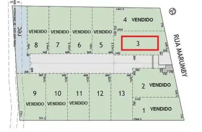 Terreno frente para rua campo comprido divisa com santa quitéria oportunidade unica  ultima unidade
