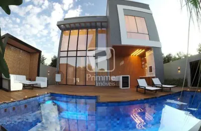 Casa 3 dormitórios em condominio fechado - caledônia residence, cedro, camboriú - sc