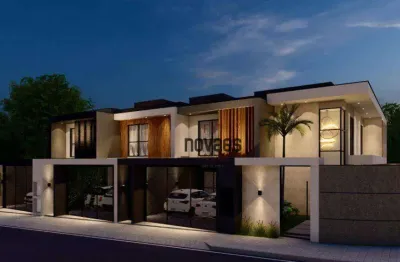 Casa com 3 dormitórios à venda, 116 m² por r$ 695.000,00 - saguaçu - joinville/sc