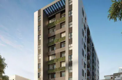 Apartamento com 1 suíte + 1 dormitório à venda, 60 m² privativos por r$ 529.900 - américa - joinville/sc