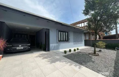 Casa 100% averbada com 3 dormitórios à venda, 168 m² por r$ 630.000,00 - jardim sofia - joinville/sc