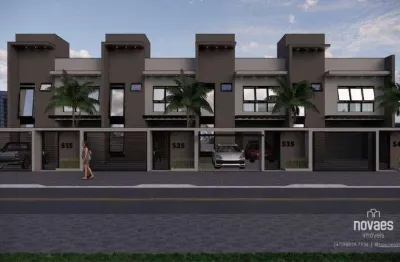 Sobrado com 3 dormitórios à venda, 101 m² por r$ 760.000 - glória - joinville/sc