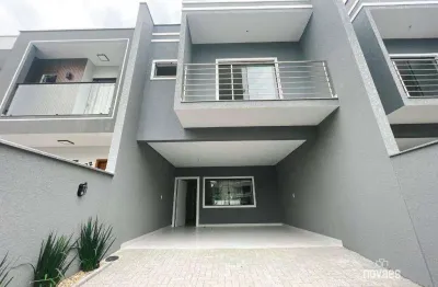 Sobrado com 3 dormitórios para alugar, 145 m² por r$ 4.500,01/mês - saguaçu - joinville/sc