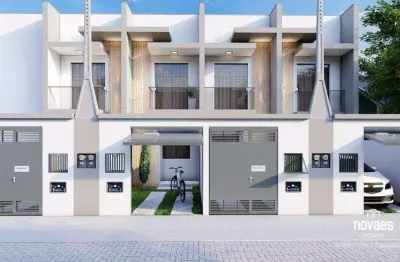 Geminados com 2 suítes à venda, 676 m² por r$ 345.000 - espinheiros - joinville/sc