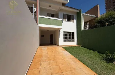 Sobrado para alugar em maringá, jardim cidade monções, com 3 quartos, com 160 m²