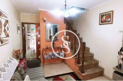Sobrado com 2 dormitórios à venda, 100 m² por r$ 540.000,00 - assunção - são bernardo do campo/sp