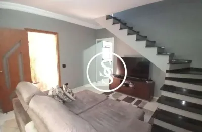 Sobrado com 3 dormitórios à venda, 134 m² por r$ 695.000,00 - planalto - são bernardo do campo/sp