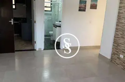 Apartamento com 2 dormitórios à venda, 60 m² por r$ 330.000,00 - enseada - guarujá/sp