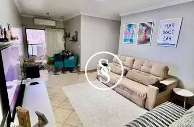 Apartamento com 2 dormitórios à venda, 100 m² por r$ 530.000 - vila guilhermina - praia grande/sp