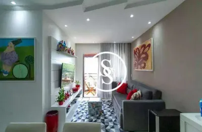 Apartamento com 3 dormitórios à venda, 70 m² por r$ 530.000,00 - vila euclides - são bernardo do campo/sp