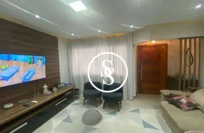 Sobrado com 3 dormitórios à venda, 183 m² por r$ 1.480.000,00 - assunção - são bernardo do campo/sp