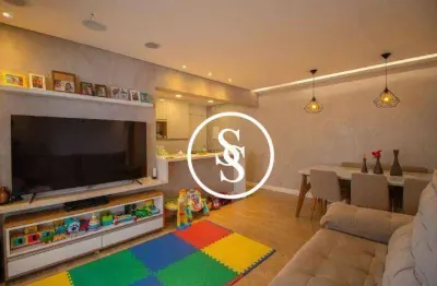 Apartamento com 3 dormitórios à venda, 104 m² por r$ 954.000,00 - baeta neves - são bernardo do campo/sp