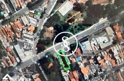 Terreno com 400 m² de área total - vila valparaíso - santo andré/sp