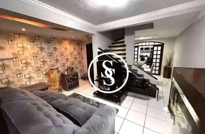 Casa sobrado com 185 m², 3 dormitórios à venda por r$ 810.000,00 - assunção - são bernardo do campo/sp