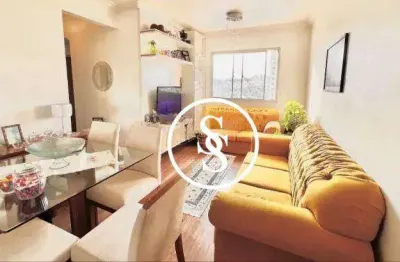 Apartamento com 3 dormitórios à venda, 69 m² por r$ 430.000,00 - taboão - são bernardo do campo/sp