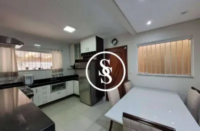 Casa térrea com 170 m² de área privativa, 3 dormitórios e 3 vagas, por r$ 700.000,00 - assunção - são bernardo do campo/sp