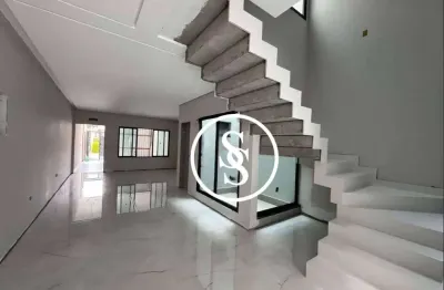 Casa sobrado novo com piscina, 200 m² de área privativa, 3 suítes e 4 vagas de garagem, por r$ 1.500.000,00 - centro - são bernardo do campo/sp