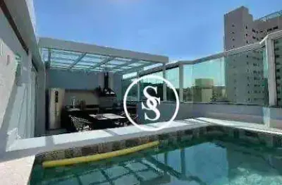 Cobertura duplex com 3 dormitórios, suíte à venda, 240 m² por r$ 1.220.000 - rudge ramos - são bernardo do campo/sp
