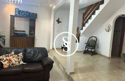 Casa sobrado com 235 m² de área privativa, 4 dormitórios e 2 garagens, à venda por r$ 950.000,00 - vila euclides - são bernardo do campo/sp