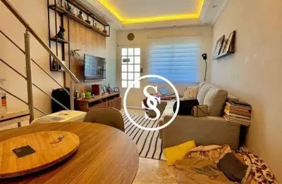 Sobrado com 2 dormitórios à venda, 93 m² por r$ 450.000,00 - jardim wallace simonsen - são bernardo do campo/sp