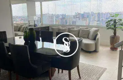 Cobertura com 3 dormitórios à venda, 227 m² por r$ 1.790.000,00 - centro - santo andré/sp