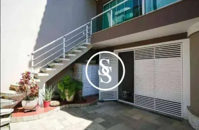 Sobrado com 3 dormitórios à venda, 465 m² por r$ 1.680.000,00 - rudge ramos - são bernardo do campo/sp