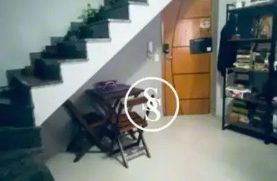 Cobertura com 2 dormitórios à venda, 92 m² por r$ 340.000,00 - vila cecília maria - santo andré/sp