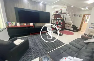 Sobrado com 3 dormitórios à venda, 185 m² por r$ 890.000,00 - jordanópolis - são bernardo do campo/sp