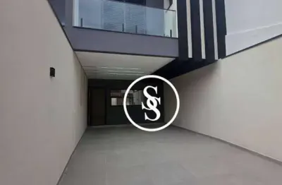 Casa Sobrado Novo com 170 m² de área construída, 3 suítes, 4 vagas de garagem, por R$ 1.390.000,00 - Assunção - São Bernardo do Campo/SP