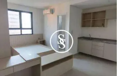 Apartamento com 1 dormitório para alugar, 24 m² por R$ 2.762,01/mês - Centro - São Bernardo do Campo/SP