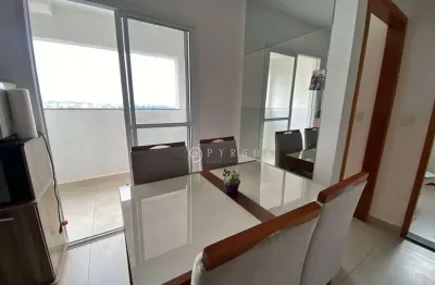Apartamento 53m² com sacada, 2 dormitórios à venda por r$ 370.000 - jardim das indústrias - jacareí/sp