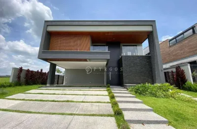 Sobrado com 5 dormitórios à venda, 379 m² por r$ 3.800.000,00 - condomínio residencial alphaville ii - são josé dos campos/sp