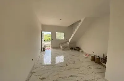 Sobrado novo com quintal, sacada 2 dormitórios à venda, 80 m² por r$ 295.000 - jardim santo antônio da boa vista - jacareí/sp