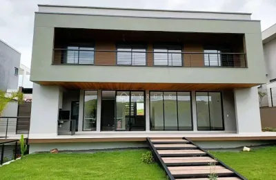 Sobrado com 4 dormitórios à venda, 370 m² por r$ 4.700.000 - condomínio reserva do paratehy - são josé dos campos/sp