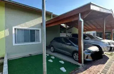 Casa com jardim de inverno 3 dormitórios à venda, 90 m² por r$ 398.000 - cidade salvador - jacareí/sp