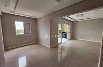 Apartamento com varanda 2 dormitórios para alugar, 90 m² - villa branca - jacareí/sp