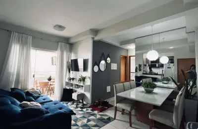 Apartamento à venda, 2 quartos sendo 1 suíte,1 banheiro social, parque amazônia- mobiliado e na mel