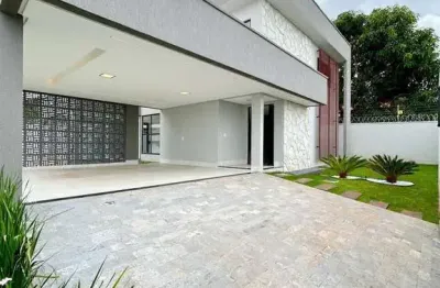 Casa com 4 quartos à venda na avenida center, jardim caravelas, goiânia, 301 m2 por r$ 1.580.000