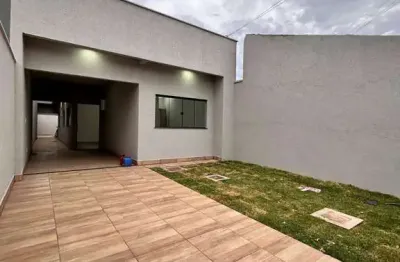 Oportunidade! casa nova com suíte no setor residencial itaipú goiânia, go
