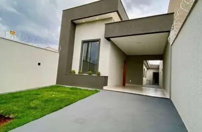 Vende se casa com suíte, área gourmet e alto padrão de acabamento – aparecida de goiânia jardim boa