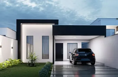 Venda-se casa com 3 quartos  sendo 1 suíte, área de lazer com churrasqueira, setor  Bosque Sereno R