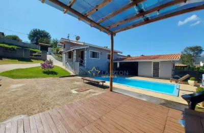 Chácara com 3 dormitórios à venda, 1320 m² por r$ 850.000,00 - jardim estância brasil - atibaia/sp