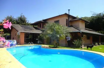 Chácara com 3 dormitórios à venda, 3200 m² por r$ 950 mil - laranjal - atibaia sp