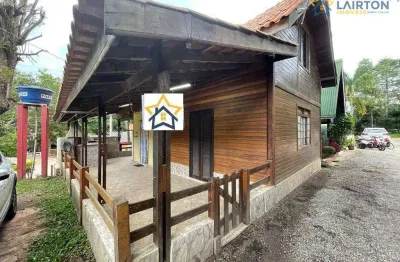 Chalé com 2 dormitórios à venda por r$ 180.000 - caetetuba - atibaia/sp