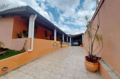 Casa de 2 dormitórios com espaço gourmet à venda em chácaras fernão dias, atibaia/sp