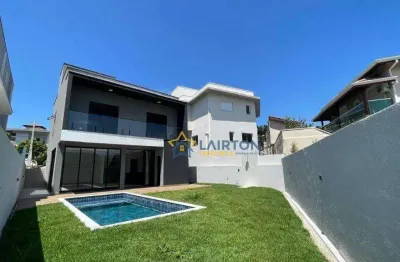 Casa de 3 dormitórios em construção à venda – 181 m² - condomínio terras de atibaia ii, atibaia/sp