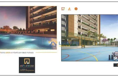 Apartamento novo com 2 dormitórios à venda - 68 m² - jardim alvinópolis, atibaia/sp